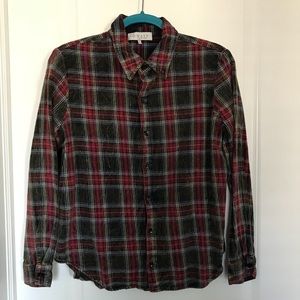 Wayf from Urban Outfitters plaid shirt